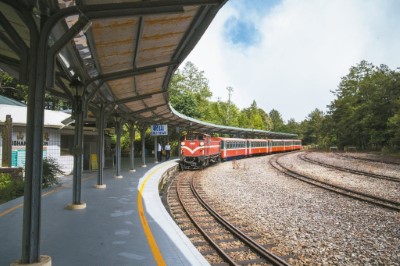 祝山車站