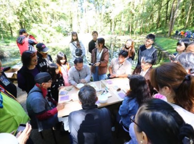 阿里山特色植物手作—「石膏植拓」