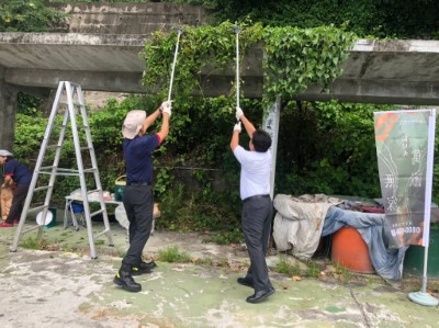 吳主任及陳總幹事除蔓