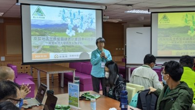 屏東林區管理處翁儷芯副處長致詞