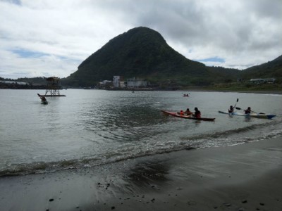 大海•有魚市集瞭望台下水儀式