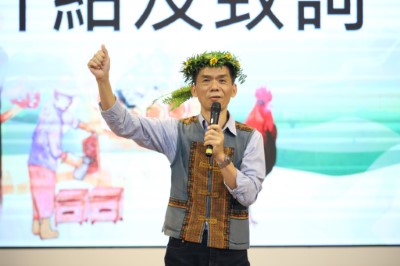 屏東縣政府原住民處蔡文進副處長致詞