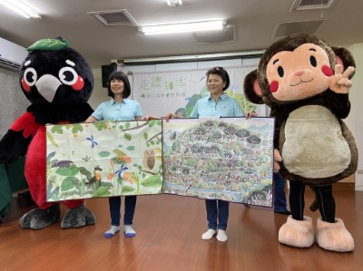 走讀知本森林野餐趣活動發佈，前500名線上報名者贈送限量里山動物或知本森林的野餐墊（隨機發送其中一款，限量版）