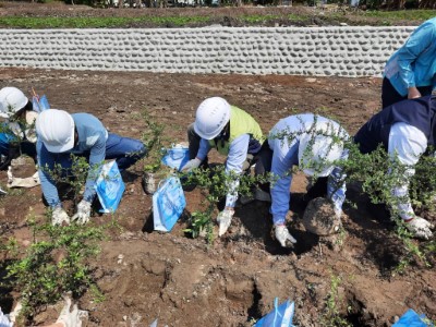 「河你在一起」植樹護樹活動