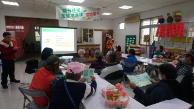 林政課承辦人員鄭雅芳技士說明作業要點