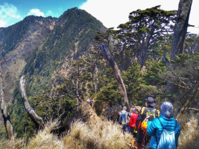 前往北大武山三角點