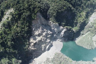 110年3月26日大南溪上游堰塞湖UAV空拍