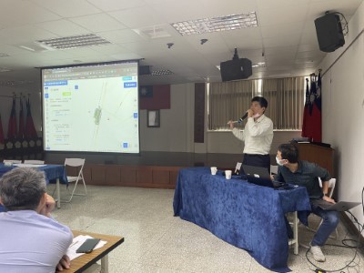 花蓮縣政府分享「花蓮縣地理資訊整合應用平台」應用方式