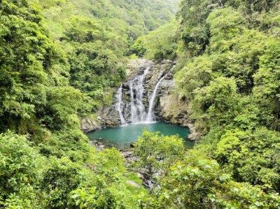 富含負離子的雙流瀑布