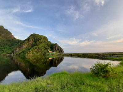 1_東北角暨宜蘭海岸國家風景區的龜山島目前有穩定的台灣狐蝠族群