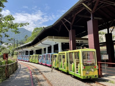 烏來台車站體照片