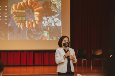 行政院農業委員會林務局副局長林澔貞開幕致詞