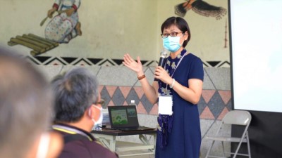 花蓮林區管理處副處長王怡靖開場致詞