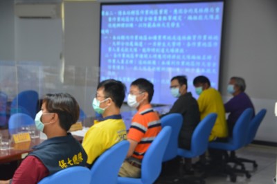 各機關代表參加防火座談