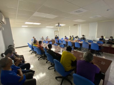 關山站主任主持防火座談