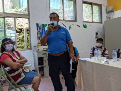 柯樹山理事長發言