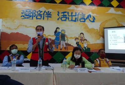 謝英雄區長發言