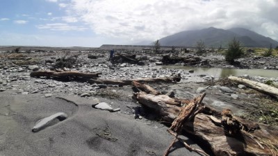 2506號保安林漂流木情形
