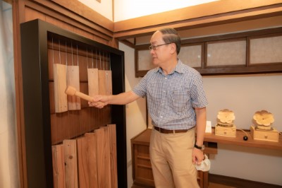 林管處邀請民眾到臺灣木材故事館以五感體驗國產材的美