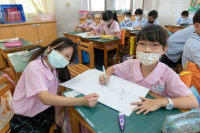 學童手繪動畫角色-嘉義市大同國小