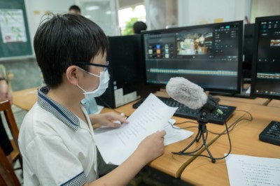 錄製動畫音效-嘉義市水上國小