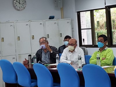 林農請本處協助金針山農路修繕