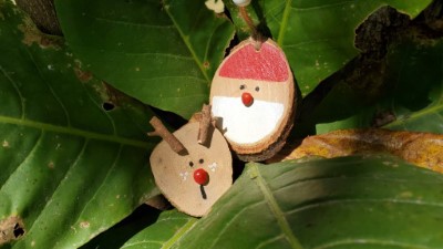 嘉義林管處於12月11-12、18-19日連續2週週末假日舉辦「繽紛綠聖誕-DIY聖誕小掛飾」活動