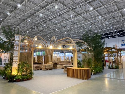 國際建材展國產材台灣館大門