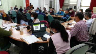 花蓮林區管理處與林管有約座談會，林農參加踴躍。