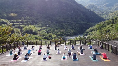 森林瑜珈放鬆身心靈