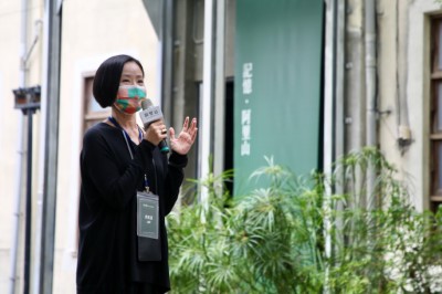 台灣設計研究院副院長艾淑婷致詞