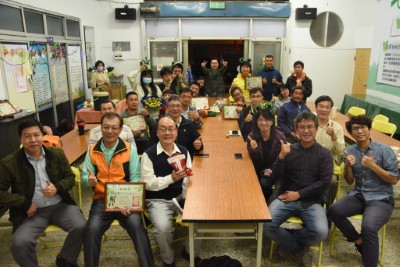 嘉義林區管理處於12月22日晚間舉辦「諸羅樹蛙保育成果分享暨農友與協力夥伴表揚晚會」，邀請農友、社區及相關單位一起分享保育成果