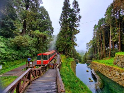 由神怡橋上所見整治工程全景