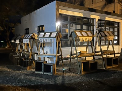 馥茶堂開幕，營業時間到晚間9點，展售農林特產品