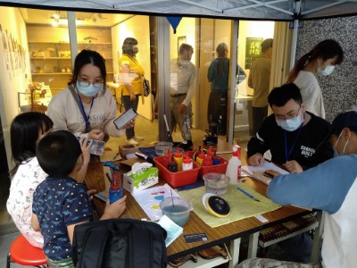花揮材能成果展木工DIY體驗區