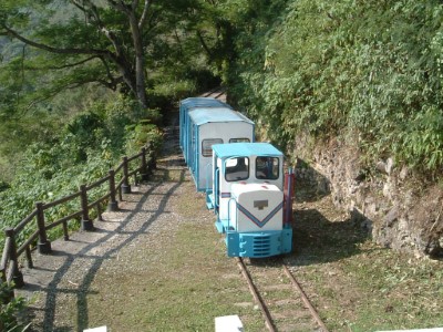 池南國家森林遊樂蹦蹦車-述說昔日池南為哈崙山地鐵道起點