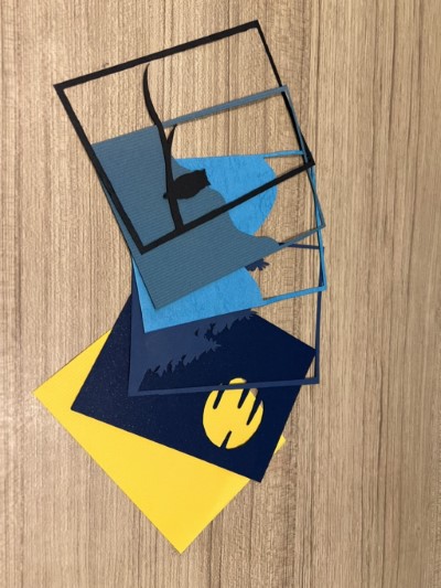 材料包-紙雕成品