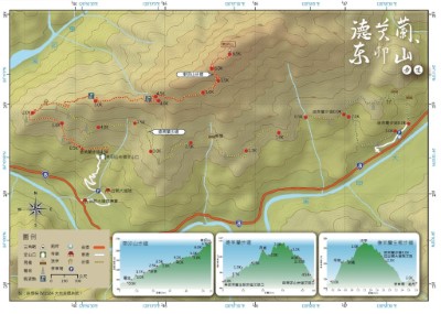 東卯山步道圖