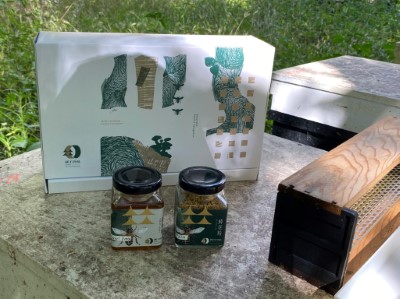 除了友善環境的森林蜜外，林下良品的蜂花粉也是值得入手的產品