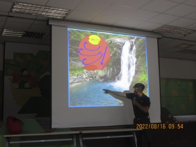 野外安全溯溪