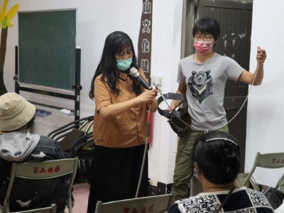吳幸如助理教授說明精準式獵具使用方法