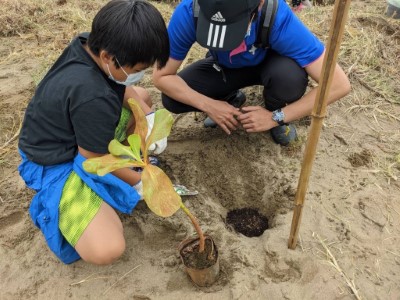 親子植樹