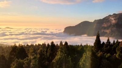 塔山下雲海