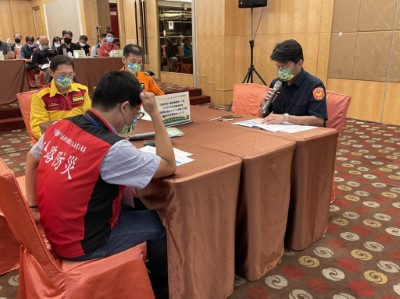 各單位支援人、物力協助交通管制、民宅戒護等事宜