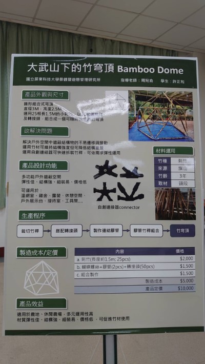 銅獎作品設計-屏科大景憩所許正和-大武山下的穹頂