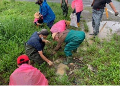 宜蘭縣雙連埤地區永續發展協會於計畫結束後協會成立眾志工隊之一：環境守護志工隊