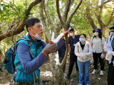屏東林管處第一線森林護管員分享查緝過程