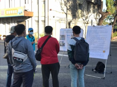 1.實地騎乘循環檔機車測驗前為考生詳細說明