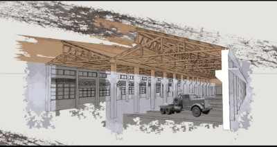 為保存林業文化東勢林區管理處積極規劃設計「東勢林業文化園區修理工廠整建工程」