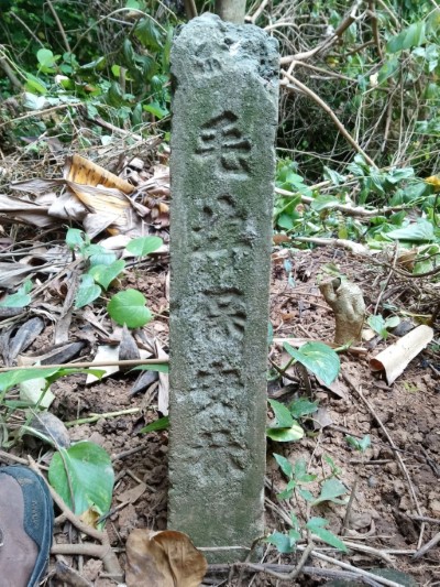 紅毛埤保安林經過網路票選，決定沿用日治時期設置的保安林界樁上刻劃名稱命名